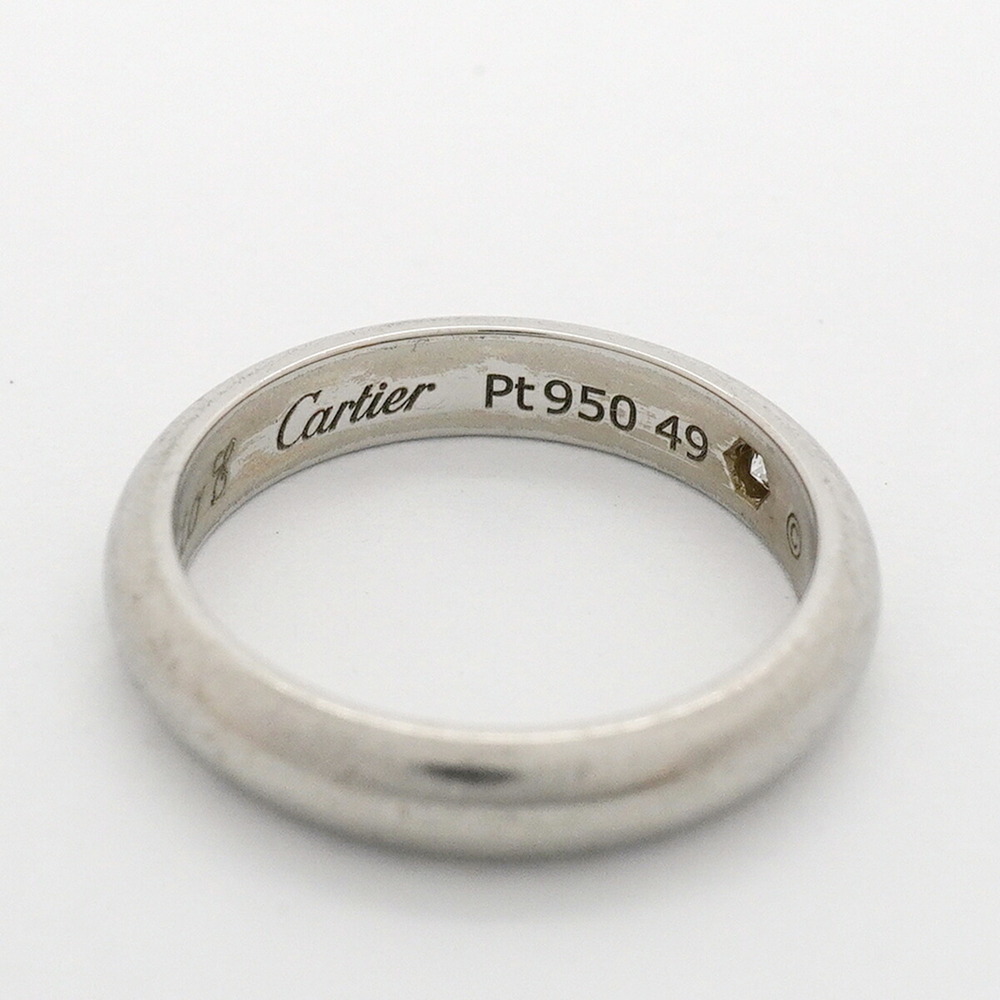 CARTIER Silver Diamond Ring - Picture 4 of 11